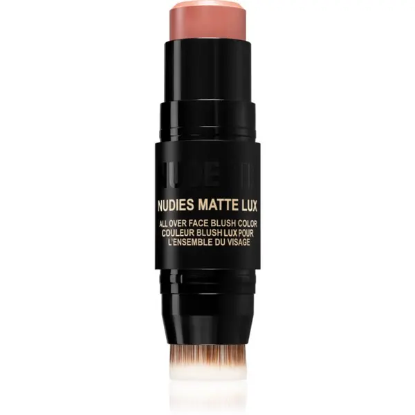 Nudestix Nudestix Nudies Matte Lux мултифункционален грим за очи, устни и лице цвят Pretty Peach 7 гр.