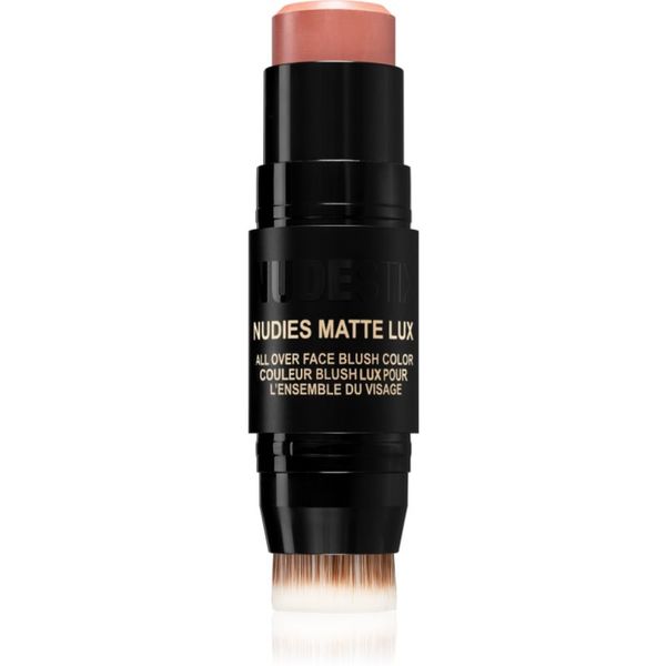 Nudestix Nudestix Nudies Matte Lux мултифункционален грим за очи, устни и лице цвят Pretty Peach 7 гр.