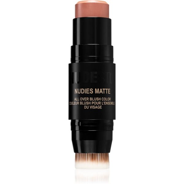 Nudestix Nudestix Nudies Matte мултифункционален грим за очи, устни и лице цвят Nude Peach 7 гр.