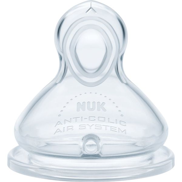 NUK NUK First Choice + Flow Control биберон за шише 6-18 m 2 бр.