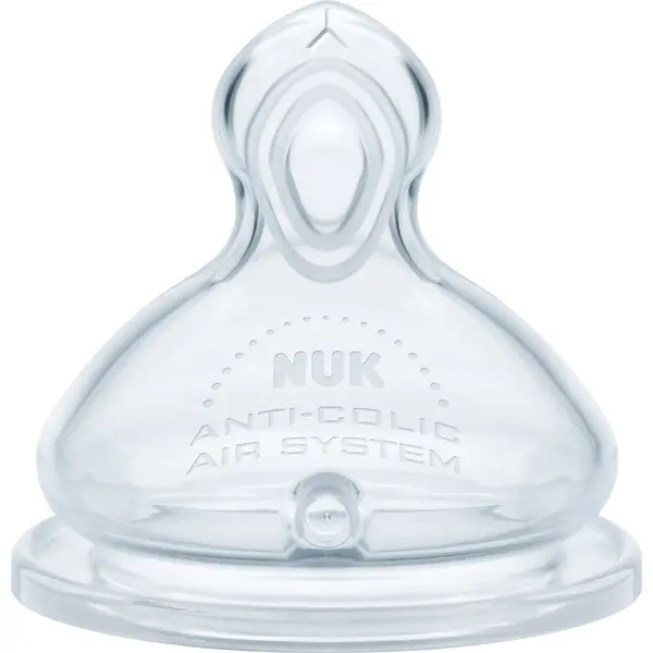 NUK NUK First Choice Flow Control биберон за шише 6m+ 2 бр.