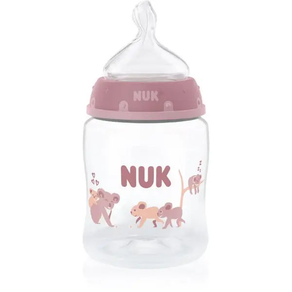 NUK NUK First Choice Koala шише с контрол на температурата 0m+ 150 мл.