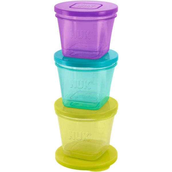 NUK NUK Food Pots кутия за закуска за деца 6 бр.