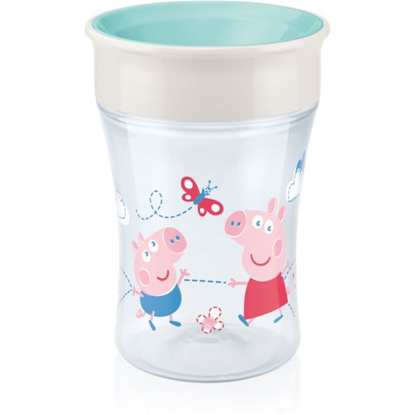 NUK NUK Magic Cup чаша с капачка 8m+ Peppa Pig 230 мл.
