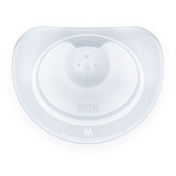 NUK NUK Nipple Shields силиконови зърна размер М 2 бр.