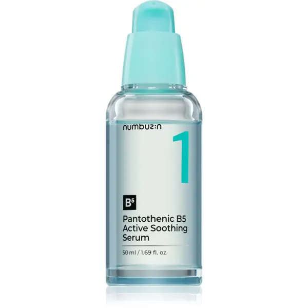 Numbuzin Numbuzin No. 1 Pantothenic B5 Active Soothing Serum интензивен хидратиращ серум с гел текстура 50 мл.