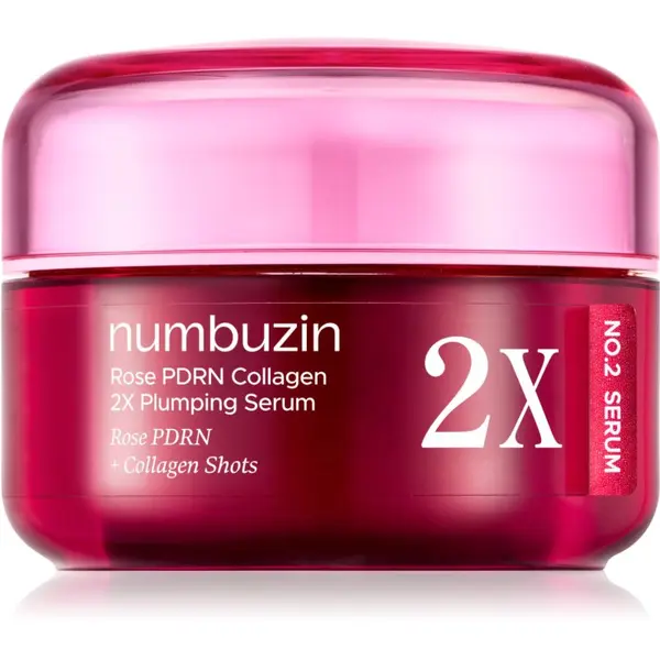 Numbuzin Numbuzin No. 2 Rose PDRN Collagen 2X Plumping Serum интензивен стягащ серум с хидратиращ ефект 30 мл.