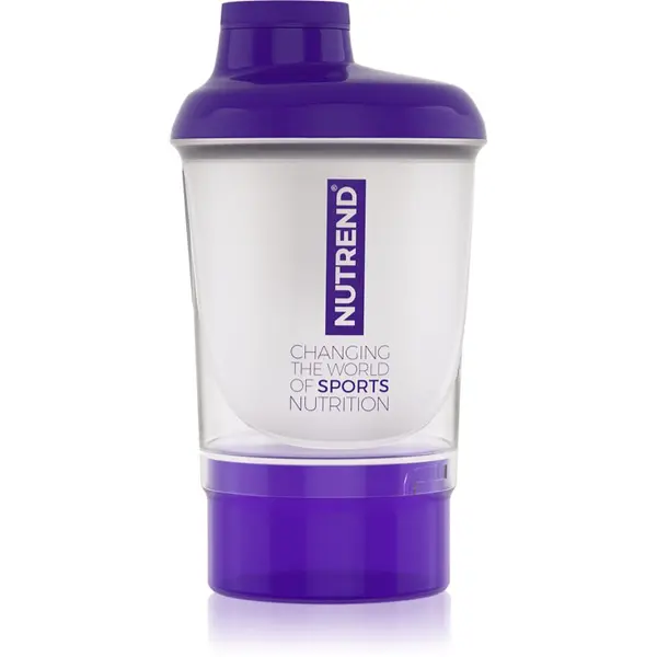 Nutrend Nutrend Shaker 300 ml спортен шейкър + контейнер 300 мл.