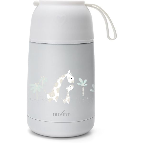 Nuvita Nuvita Thermos термос със силиконов държач White 500 мл.