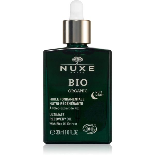 Nuxe Nuxe Bio Organic Night Oil възстановяващо масло за регенерация и възстановяване на кожата 30 мл.