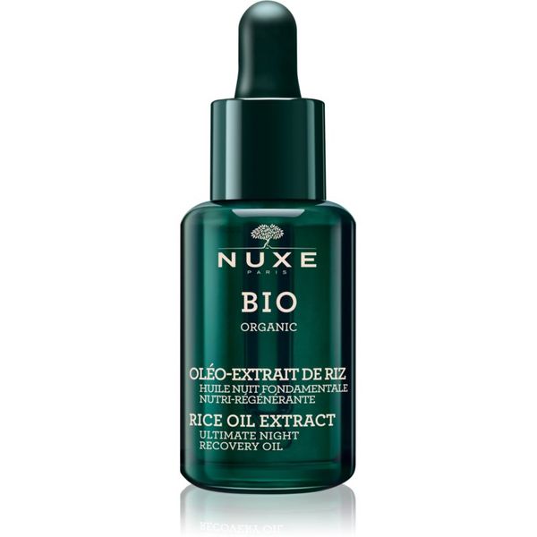 Nuxe Nuxe Bio Organic rегенериращ нощен серум за нормална към суха кожа 30 мл.