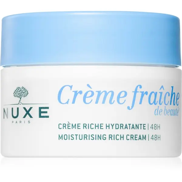 Nuxe Nuxe Crème Fraîche de Beauté Moisturizing Rich Cream подхранващ хидратиращ крем за суха към изключително суха чувствителна кожа 50 мл.