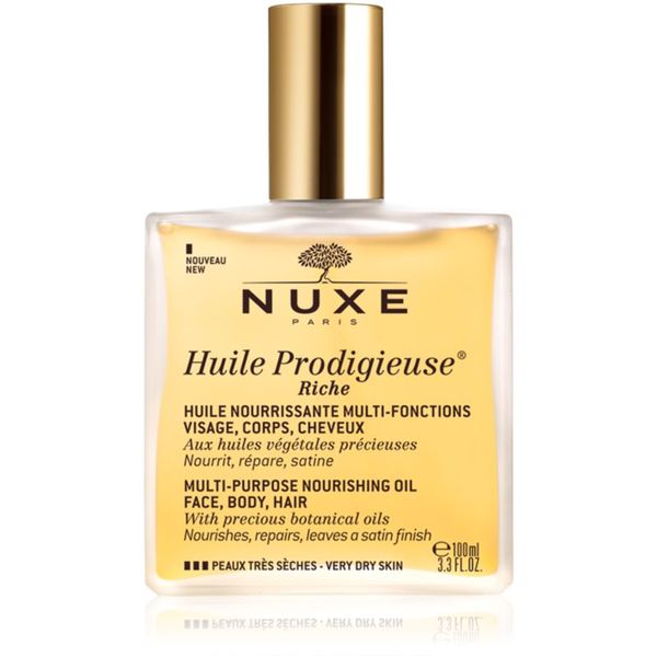 Nuxe Nuxe Huile Prodigieuse Riche Многофункционално сухо масло за много суха кожа 100 мл.
