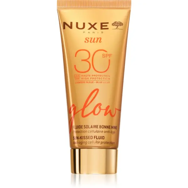 Nuxe Nuxe Sun Glow защитна тонирана течност за лице SPF 30 40 мл.