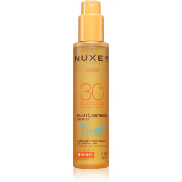 Nuxe Nuxe Sun Sun Mist Fresh SPF 30 слънцезащитен спрей SPF 30 150 мл.