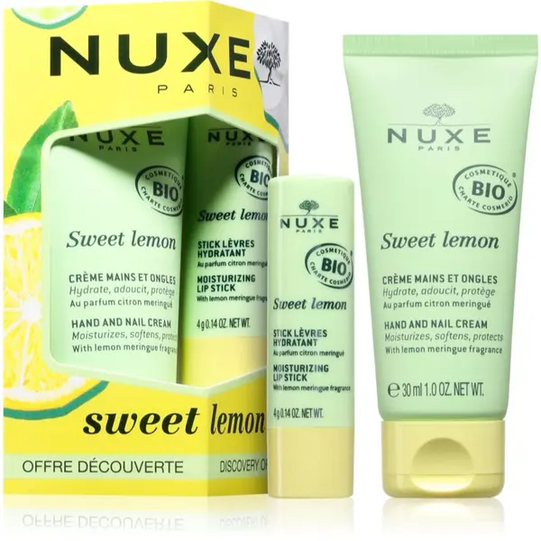 Nuxe Nuxe Sweet Lemon комплект за подхранване и хидратация