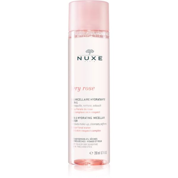 Nuxe Nuxe Very Rose хидратираща мицеларна вода за много суха и чувствителна кожа 200 мл.