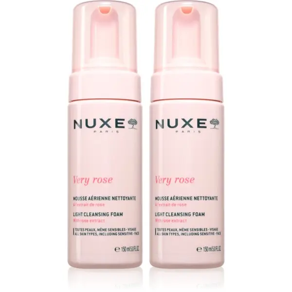 Nuxe Nuxe Very Rose нежна почистваща пяна