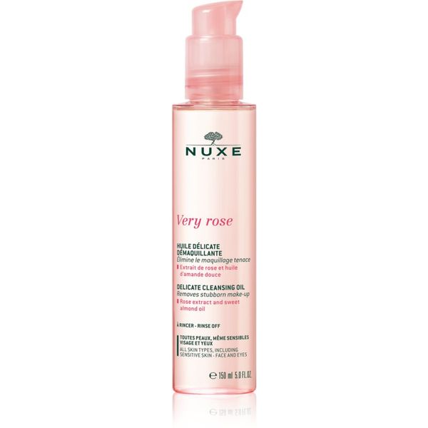 Nuxe Nuxe Very Rose нежно почистващо олио за лице и очи 150 мл.