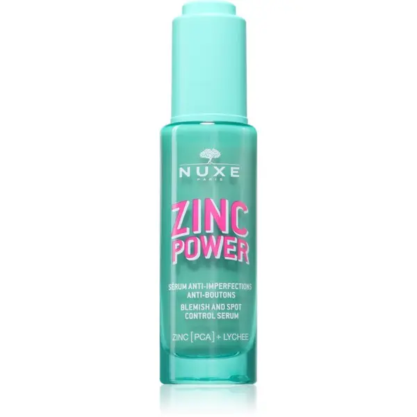 Nuxe Nuxe Zinc Power Blemish And Spot Control Serum серум против несъвършенства на кожата 30 мл.
