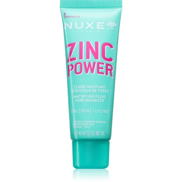 Nuxe Nuxe Zinc Power Mattifying Fluid матиращ флуид за мазна кожа склонна към акне 40 мл.