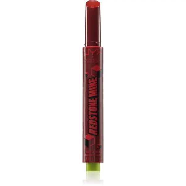 NYX Professional Makeup NYX Professional Makeup A Minecraft Movie балсам за устни цвят Redstone Mine 2 гр.