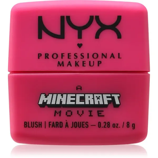 NYX Professional Makeup NYX Professional Makeup A Minecraft Movie руж цвят Oh She Baaahd 8 гр.