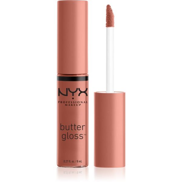 NYX Professional Makeup NYX Professional Makeup Butter Gloss блясък за устни цвят 35 Bit Of Honey 8 мл.