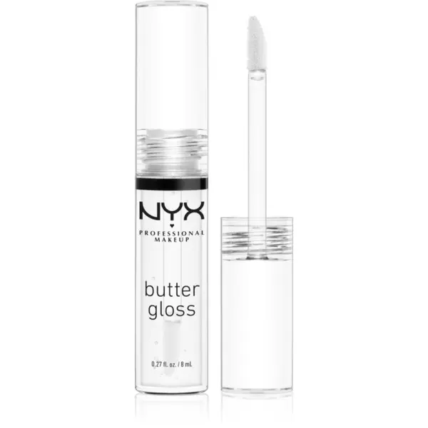 NYX Professional Makeup NYX Professional Makeup Butter Gloss блясък за устни цвят 54 Sugar Glass 8 мл.