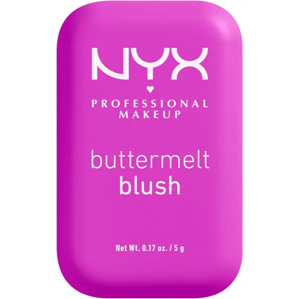 NYX Professional Makeup NYX Professional Makeup Buttermelt Blush руж - пудра цвят 12 All The Butta 5 гр.