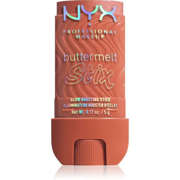NYX Professional Makeup NYX Professional Makeup Buttermelt Glow Stix озаряващ стик цвят 07 That's On Melt 5 гр.