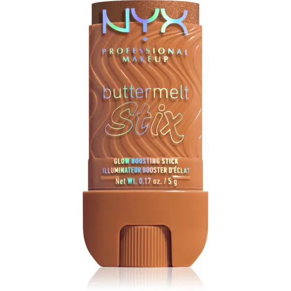 NYX Professional Makeup NYX Professional Makeup Buttermelt Glow Stix озаряващ стик цвят 12 It's Giving Melt 5 гр.