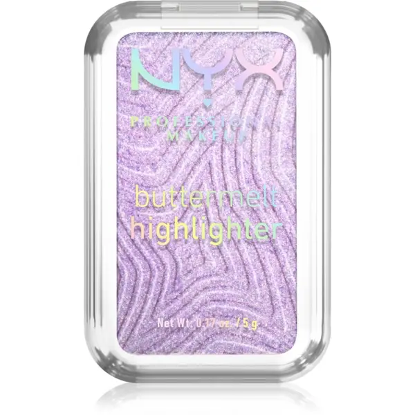 NYX Professional Makeup NYX Professional Makeup Buttermelt Highlighter озарител цвят no 1 butta 40 5 гр.