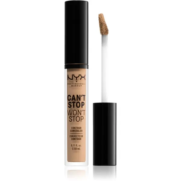 NYX Professional Makeup NYX Professional Makeup Can't Stop Won't Stop течен коректор цвят 09 Medium Olive 3.5 мл.