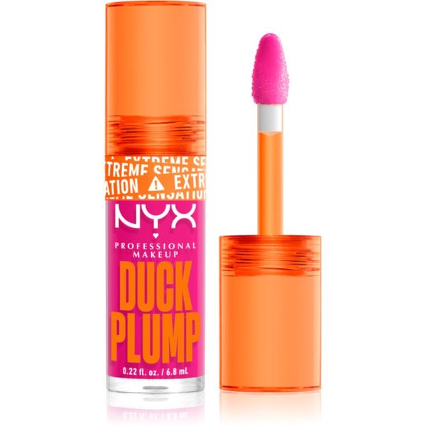 NYX Professional Makeup NYX Professional Makeup Duck Plump блясък за устни с увеличаващ ефект цвят 12 Bubblegum Bae 6,8 мл.