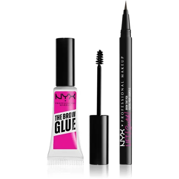 NYX Professional Makeup NYX Professional Makeup Eyebrow set комплект за вежди 2 бр.