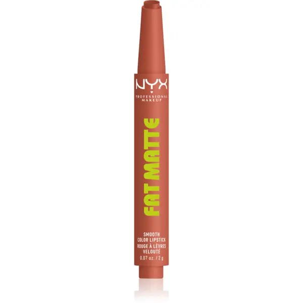 NYX Professional Makeup NYX Professional Makeup Fat Matte балсам за устни с матиращ ефект Cozy Whipped 2 гр.