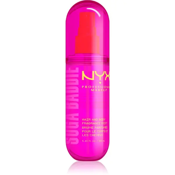 NYX Professional Makeup NYX Professional Makeup Fat Oil Body парфюмна мъгла за коса и тяло с аромат Suga Baddie 160 мл.