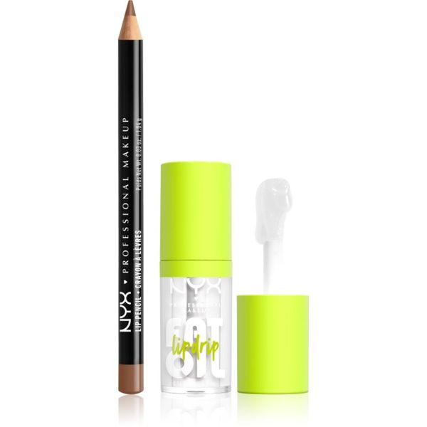 NYX Professional Makeup NYX Professional Makeup Fat Oil Lip Drip комплект за устни 2 бр.
