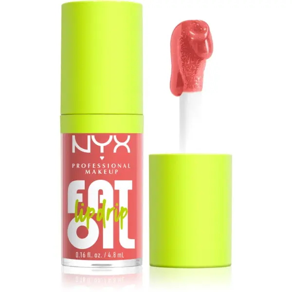 NYX Professional Makeup NYX Professional Makeup Fat Oil Lip Drip масло от нар цвят Chillin Like A Vil 4.8 мл.