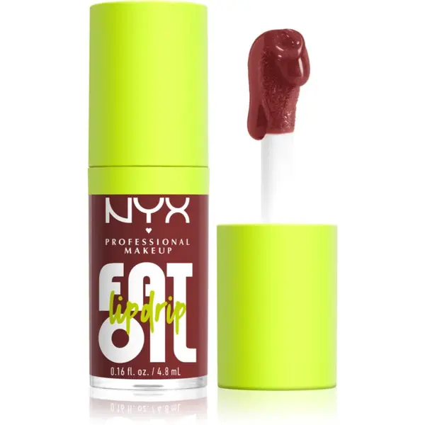 NYX Professional Makeup NYX Professional Makeup Fat Oil Lip Drip масло от нар цвят Sprinkle Sprinkle 4.8 мл.