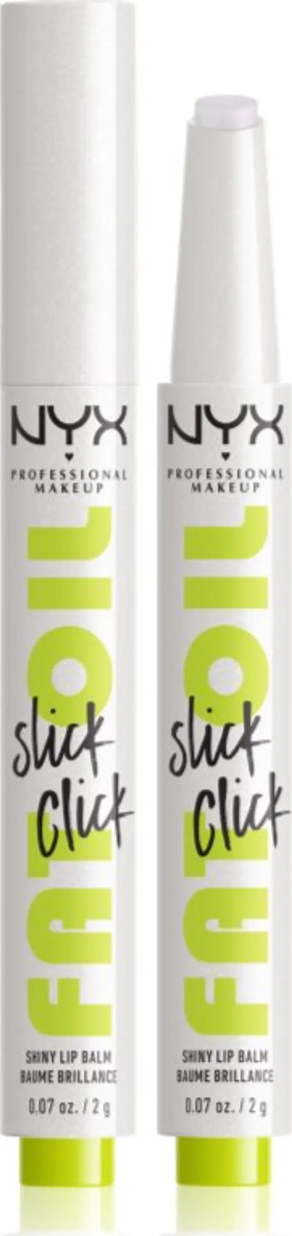 NYX Professional Makeup NYX Professional Makeup Fat Oil Slick Click тониращ балсам за устни цвят 01 Main Character 2 гр.