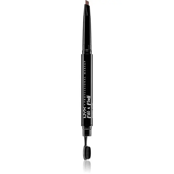 NYX Professional Makeup NYX Professional Makeup Fill & Fluff помада за вежди с молив цвят 02 - Taupe 0,2 гр.