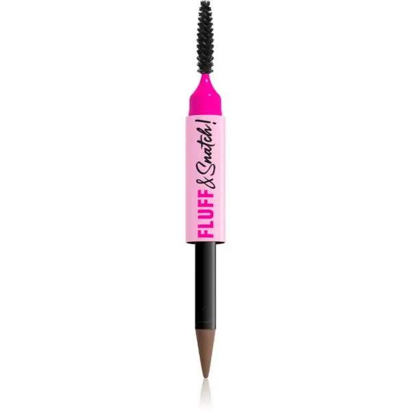 NYX Professional Makeup NYX Professional Makeup Fluff & Snatch молив за вежди с пудра ефект цвят Taupe 1 гр.