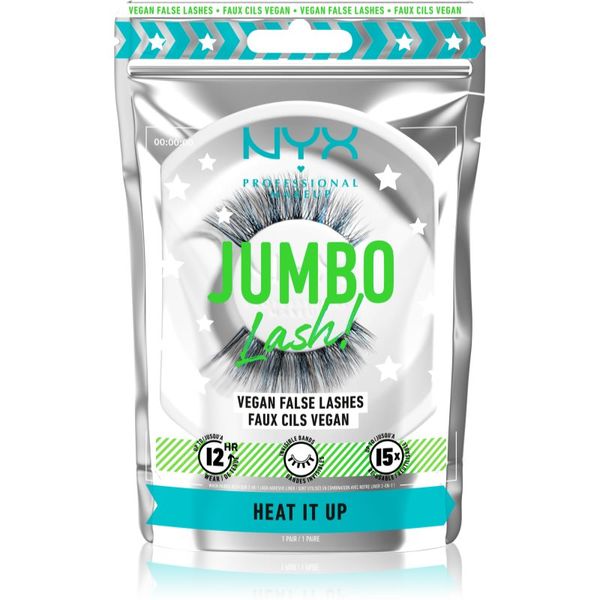 NYX Professional Makeup NYX Professional Makeup Halloween Cirque Du Tricks Jumbo Lashes изкуствени мигли тип 01 Heat It Up