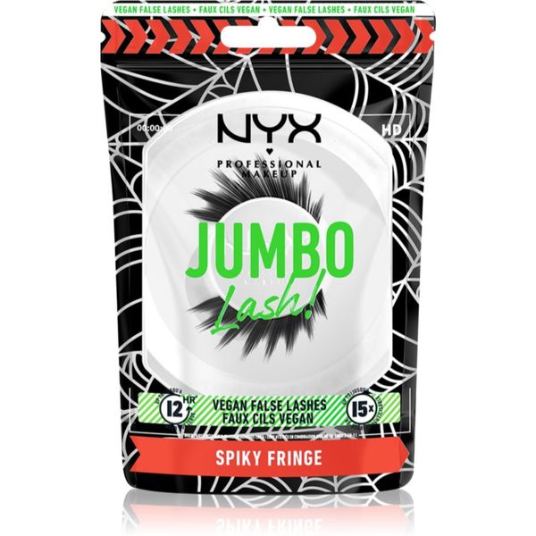 NYX Professional Makeup NYX Professional Makeup Halloween Jumbo Lash! изкуствени мигли тип 01 Spiky Fringe 2 бр.