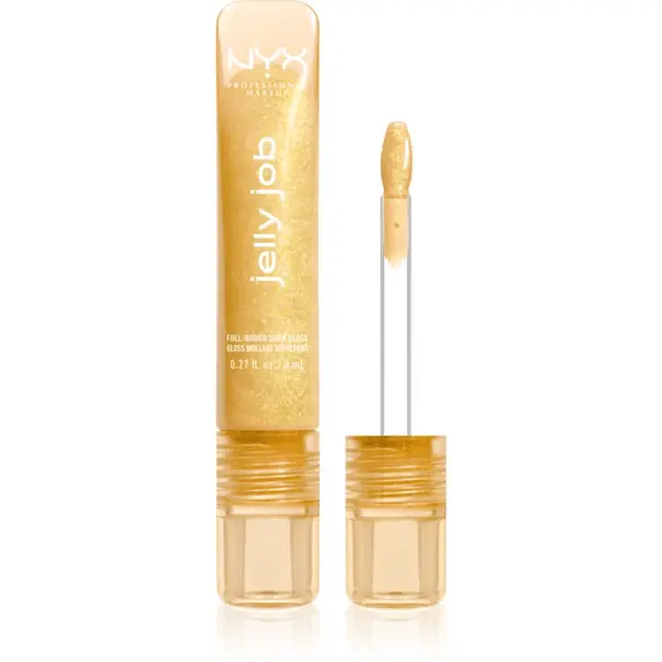 NYX Professional Makeup NYX Professional Makeup Jelly Job блестящ гланц за устни с увеличаващ ефект цвят Glow Job 7.5 мл.