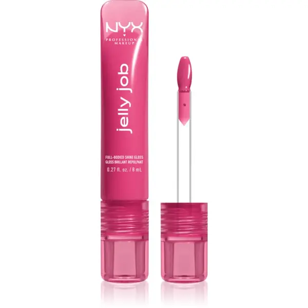 NYX Professional Makeup NYX Professional Makeup Jelly Job блестящ гланц за устни с увеличаващ ефект цвят Jelly Jammin 7.5 мл.