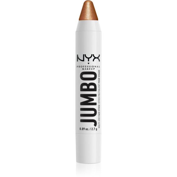 NYX Professional Makeup NYX Professional Makeup Jumbo Multi-Use Highlighter Stick кремообразен озарител с молив цвят 05 Apple Pie 2,7 гр.