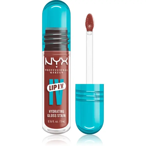 NYX Professional Makeup NYX Professional Makeup Lip IV дълготраен гланц за устни с хидратиращ ефект цвят Drippin' Nude 5 мл.